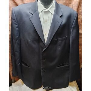 Linea Uomo Blue Suit Jacket (42L) and Pants (42)
